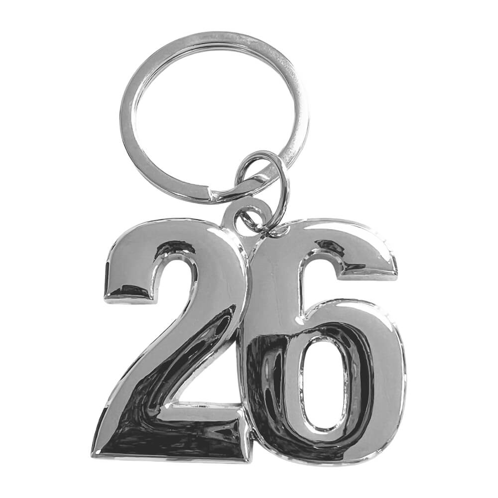 30 – 2026 Silvertone Keyring