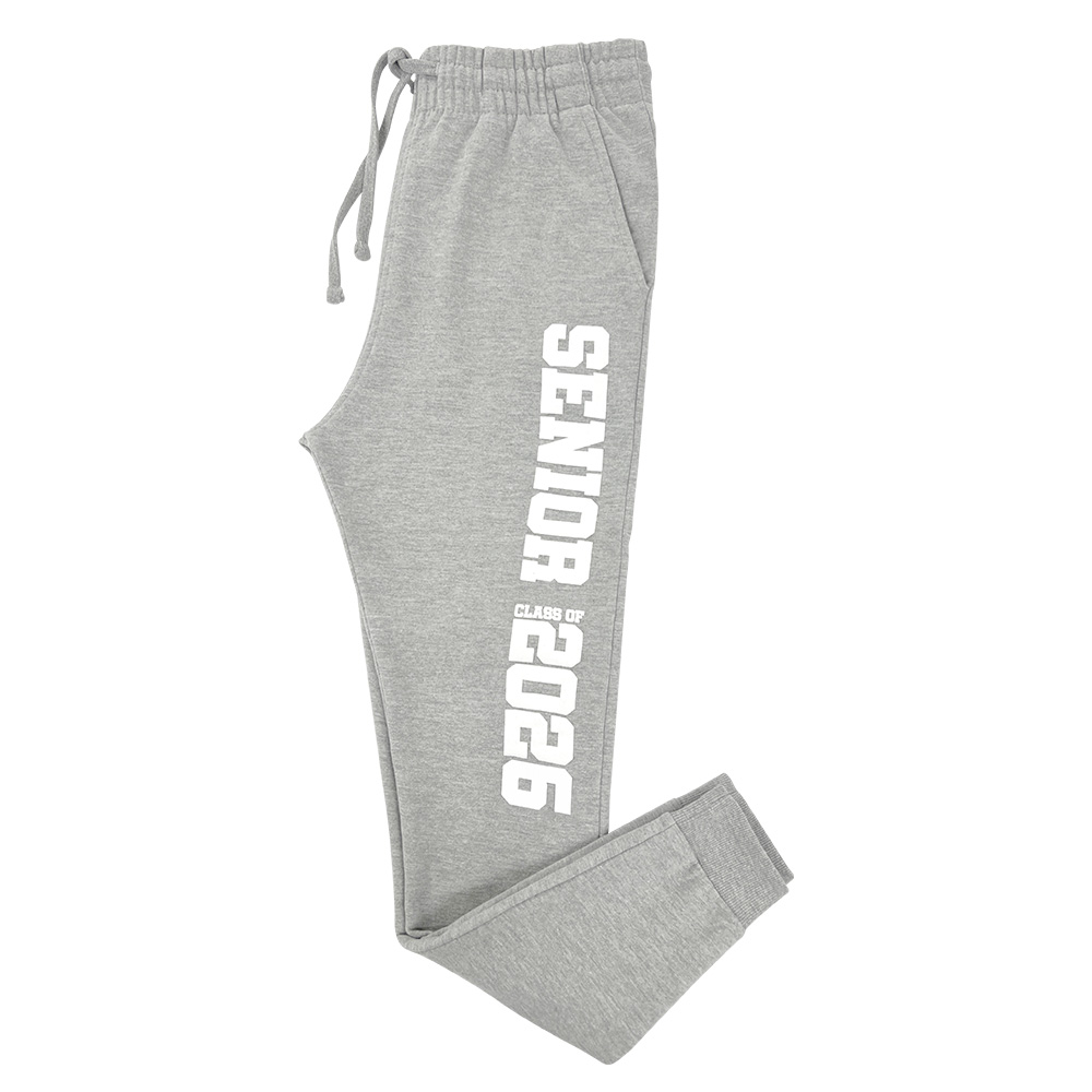 26 – Senior Jogger Side Logo, Grey