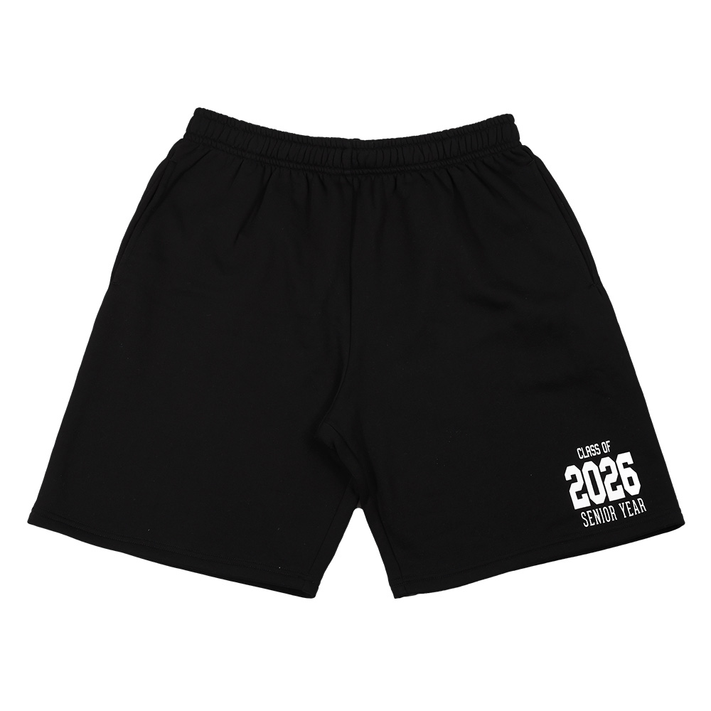25 – Fleece Shorts, Black